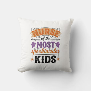 Halloween-Krankenschwester Spooktacular Kinder Vin Kissen