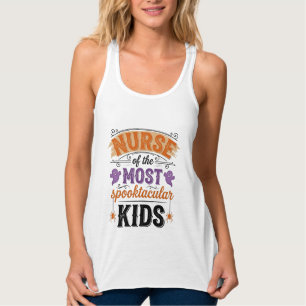 Halloween-Krankenschwester Spooktacular Kinder Vin Tank Top