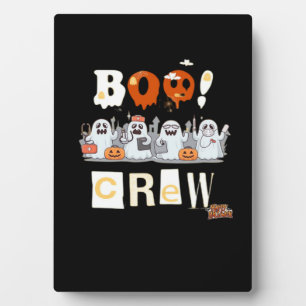 Halloween-Krankenschwestern Boo Crew Classic T-Shi Fotoplatte