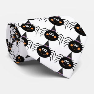Halloween-Krawatte/Niedliche Spinnen Krawatte