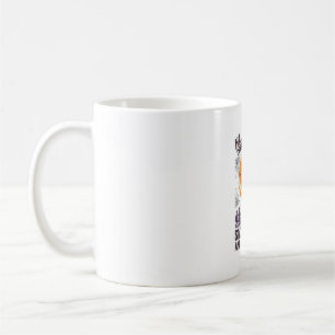 Halloween Kreativ-Shirt Vintage Gruseliger Mond Ku Kaffeetasse
