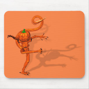 Halloween-Kreatur aus Galaxy Pumpkin Mousepad