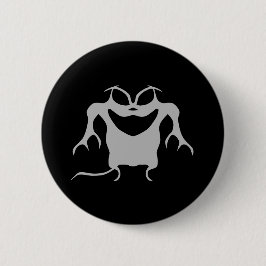 Halloween-Kreatur im gotischen Stil Button