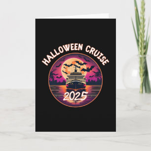 Halloween Kreuzfahrt 2025 Mondlicht Schiff Ozean T Karte