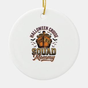 Halloween Kreuzfahrt Mami Vintage Schiff Squad Des Keramik Ornament