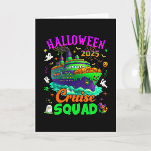 Halloween Kreuzfahrt Team 2025 Passende Kreuzfahrt Karte