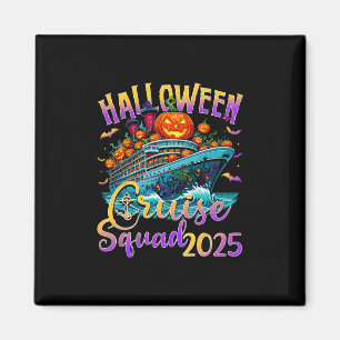 Halloween Kreuzfahrt Team 2025 Urlaub passende Fam Magnet
