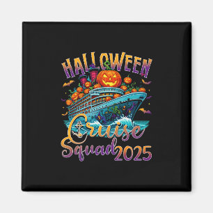 Halloween Kreuzfahrt Team 2025 Urlaub passende Fam Magnet