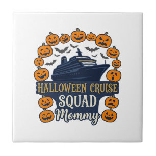 Halloween Kreuzfahrt Team Mami Schiff Kürbisse Fle Fliese