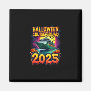 Halloween-Kreuzfahrt-Trupp passendes Outfit Grusel Magnet