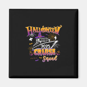 Halloween Kreuzfahrt-Truppe 2025 Passende Familie  Magnet