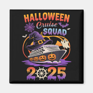 Halloween Kreuzfahrt-Truppe 2025 passende Kreuzfah Magnet