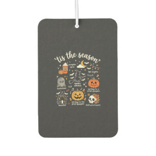Halloween-Kritzeleien Die Saison Hexen-Design Autolufterfrischer