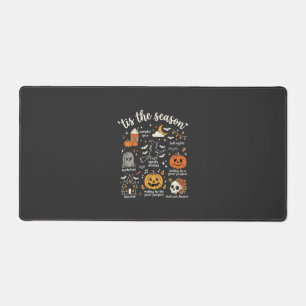 Halloween-Kritzeleien Die Saison Hexen-Design Schreibtischunterlage