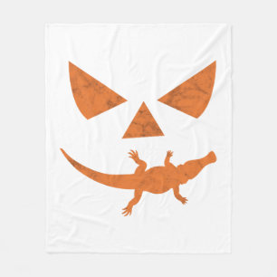 Halloween-Krokodil-Kostüm Fleecedecke