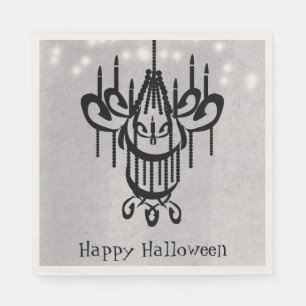Halloween Kronleuchter und Lights Greystone Serviette