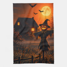 Halloween-Küchenhandtuch