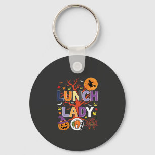 Halloween Küchenhexe Vektor Schlüsselanhänger