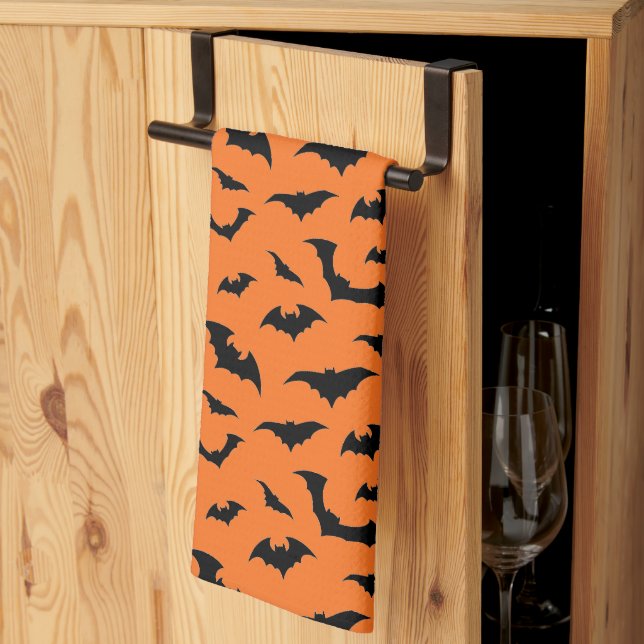 Halloween Küchentuch (Drittel gefaltet)