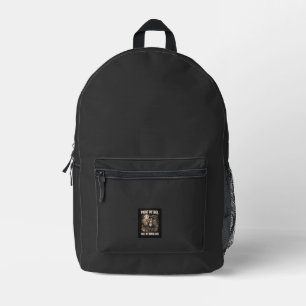 Halloween-Künstlerin Hexen-Magie Bedruckter Rucksack