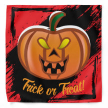 Halloween-Kürbis-Bandana