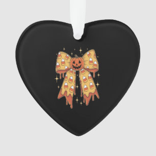 Halloween-Kürbis-Bogen Candy Corn Ornament