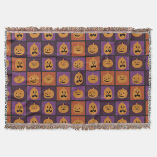 Halloween-Kürbis Decke