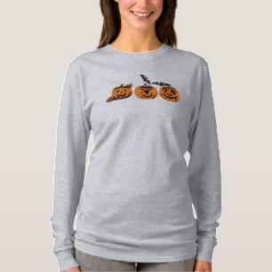 Halloween/Kürbis/Fledermaus T-Shirt