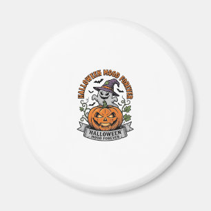 Halloween-Kürbis-Geist Vintage-Stich-Shirt_1 Magnet
