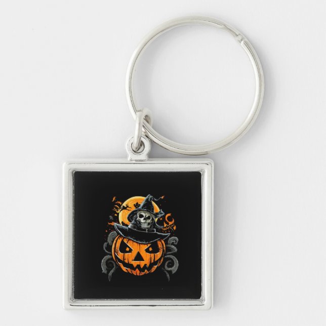 Halloween/Kürbis/Herbst/Herbst Schlüsselanhänger (Vorne)