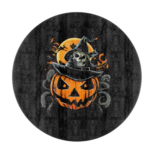 Halloween/Kürbis/Herbst/Herbst Schneidebrett (Vorderseite)
