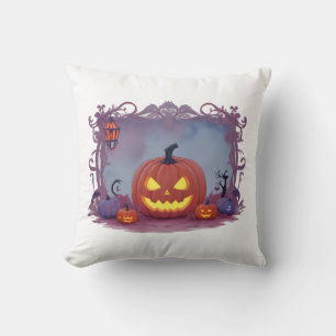 Halloween-Kürbis Kissen