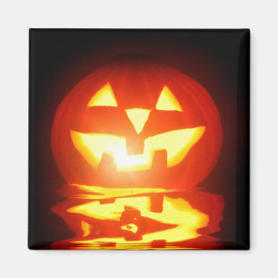 Halloween-Kürbis-Kürbislaterne Magnet