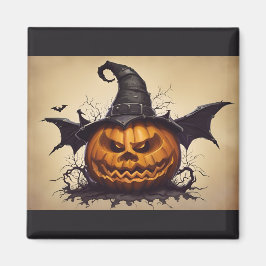Halloween Kürbis Magnet