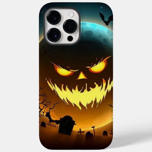 Halloween/Kürbis/Mond/Fall Case-Mate iPhone 14 Pro Max Hülle (Rückseite)