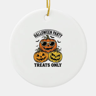 Halloween-Kürbis-Party Vintage-Jack-O-Lantern-Shi Keramik Ornament