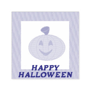Halloween-Kürbis Permastempel