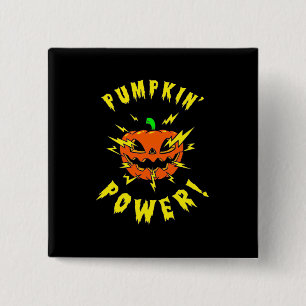 Halloween Kürbis Power Button