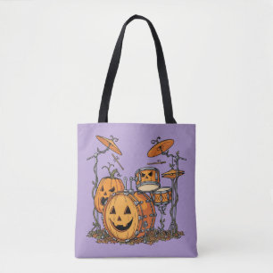Halloween-Kürbis-Schlagzeug-Set Tasche