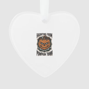 Halloween-Kürbis-Shirt Vintage Jack O Lantern Tow Ornament