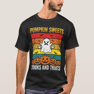 Halloween-Kürbis-Süßigkeiten Spukt und behandelt G T-Shirt