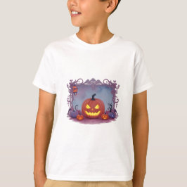 Halloween-Kürbis T-Shirt
