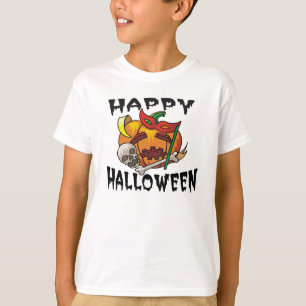 Halloween-Kürbis-T-Shirt T-Shirt
