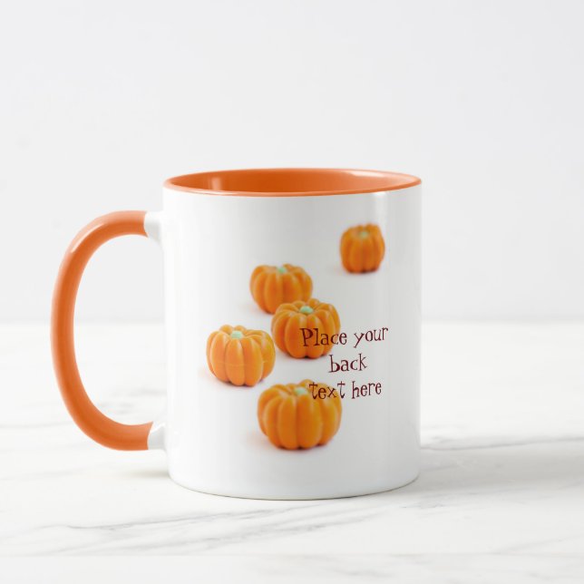 Halloween-Kürbis Tasse (Links)