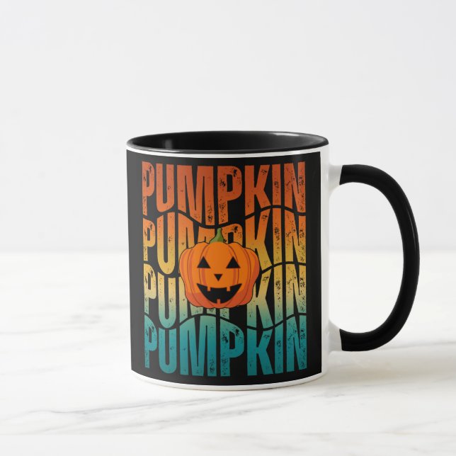 HALLOWEEN-KÜRBIS TASSE (Rechts)