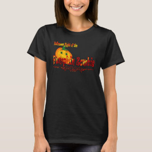 Halloween-Kürbis-Zombie T-Shirt