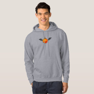 Halloween-Kürbisfledermaus Hoodie
