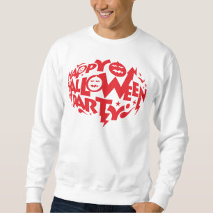 Halloween Kürbisgesicht für Herrenhemden Kostüm Sweatshirt