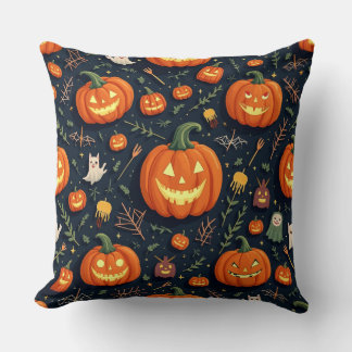 Halloween-Kürbiskissen Kissen