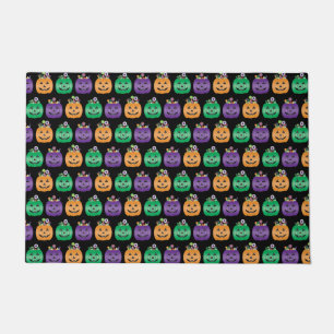 Halloween Kürbislaterne Candy Pail Fußmatte